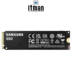 back of Samsung 990 Pro 4TB M.2 NVMe SSD MZ-V9P4T0BW