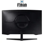 back view of Samsung Odyssey G5 G55C 32inch