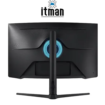 back view of Samsung Odyssey G6 32 Curved Gaming Monitor