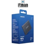 box of samsung portable ssd t7 1tb