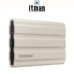 price Samsung Portable SSD T7 Shield 2TB Beige with USB 3.2 Gen2