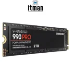 right view Samsung 990 Pro 2TB M.2
