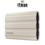 shop Samsung Portable SSD T7 Shield 1TB Beige
