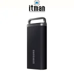 side view of Samsung Portable SSD T5 Evo 2TB