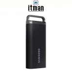 side view of Samsung Portable SSD T5 Evo 4TB