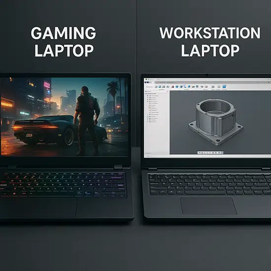 Gaming Laptops vs Workstation Laptops