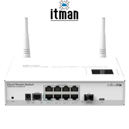 MikroTik CRS109-8G-1S-2HnD-IN Cloud Router Switch