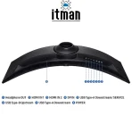Samsung Odyssey G9 G91F 49inch ports