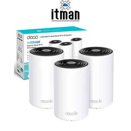 TP-Link Deco XE75 AXE5400 Whole Home Mesh Wi-Fi 6E System (3-Pack)