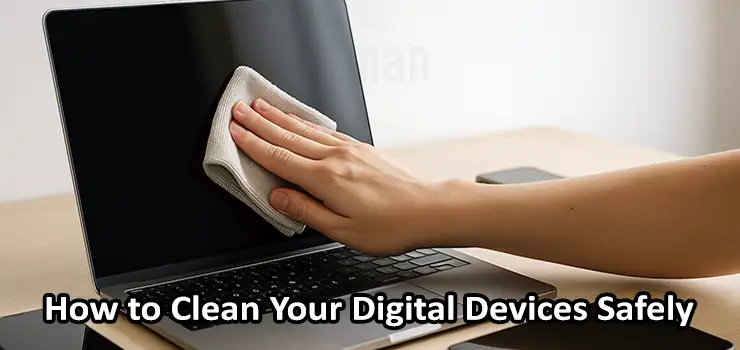 How to Clean Your Digital Devices Safely