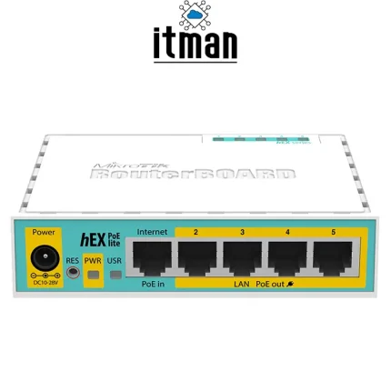 MikroTik RB750UPr2 hEX PoE Lite RouterBoard