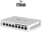 Ubiquiti US-8-60W UniFi 8-Port Gigabit Managed PoE Switch