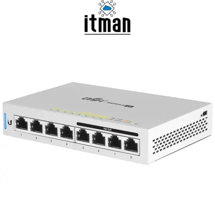 Ubiquiti US-8-60W UniFi 8-Port Gigabit Managed PoE Switch