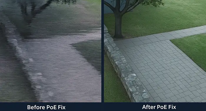 CCTV Network Installation poe