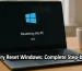 How to Factory Reset Windows Complete Step-by-Step Guide