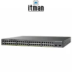 Cisco WS-C2960XR-48LPD-I Network Switch