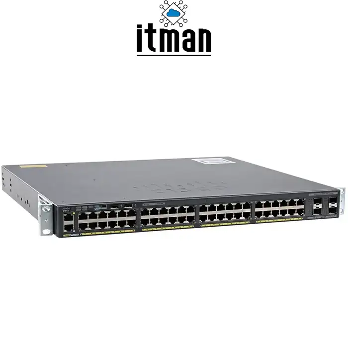 Cisco WS-C2960XR-48TS-I Network Switch