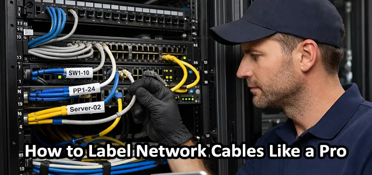 How to Label Network Cables Like a Pro