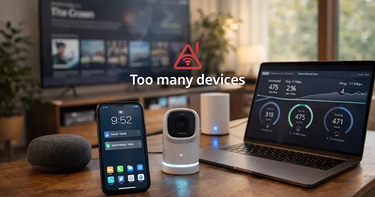 Wi-Fi Keeps Disconnecting Smart Home Devices Overloading