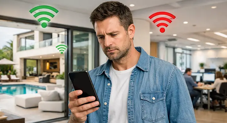 why having Weak Wi-Fi Signal in a Big Villa or Large Office