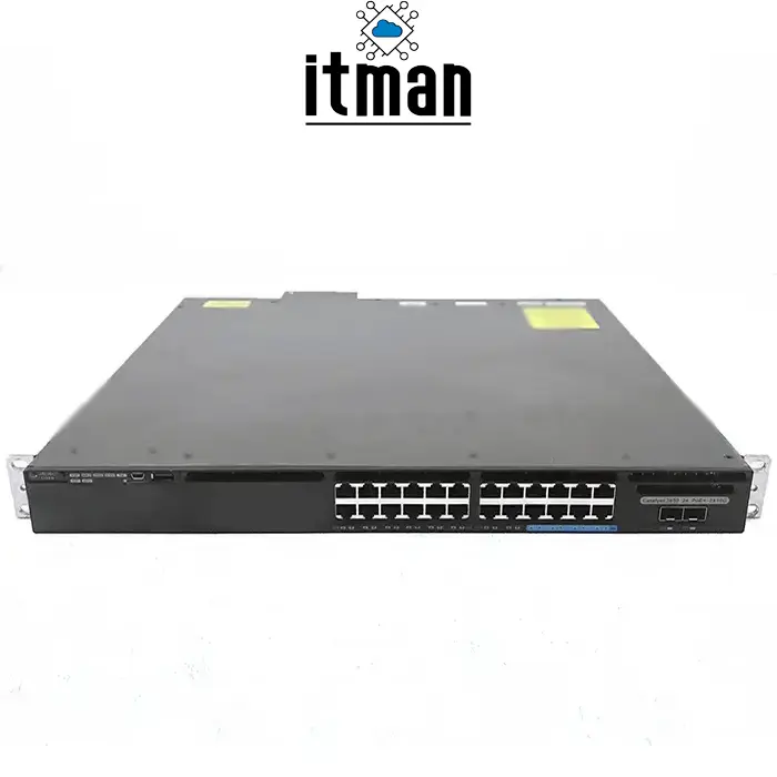 Cisco WS-C3650-8X24PD Network Switch