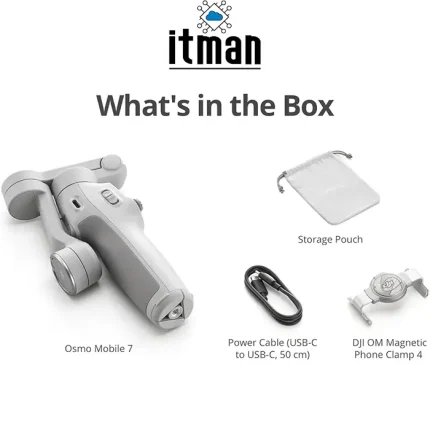 DJI Osmo Mobile 7 in the box