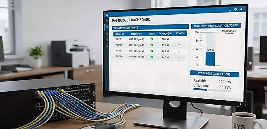 Calculate PoE Requirements for Access Points