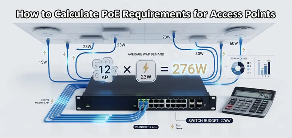 How to Calculate PoE Requirements for Access Points
