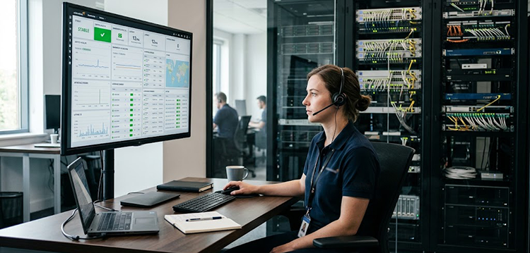Proactive IT Support Detects Problems Before They Become Outages