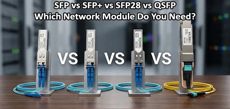 SFP vs SFPlus vs SFP28 vs QSFP