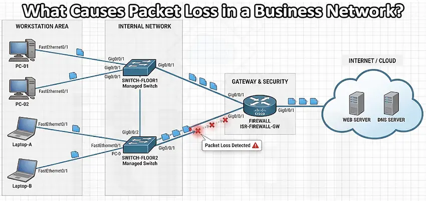 What Causes Packet Loss in a Business Network