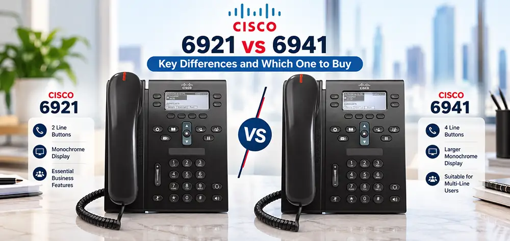 Cisco 6921 vs 6941 Key Differences and Which One to Buy