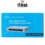 Cisco CBS110-8T-D 8-Port Gigabit Unmanaged Network Switch