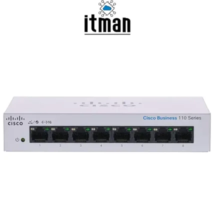 CBS110-8T-D Cisco 8-Port Gigabit Unmanaged Network Switch