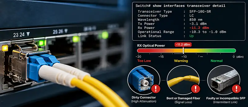 Cisco Switch Port Flapping with SFP and SFP+ Modules